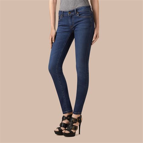 burberry skinny-fit stretch-denim jeans|burberry denim jeans.